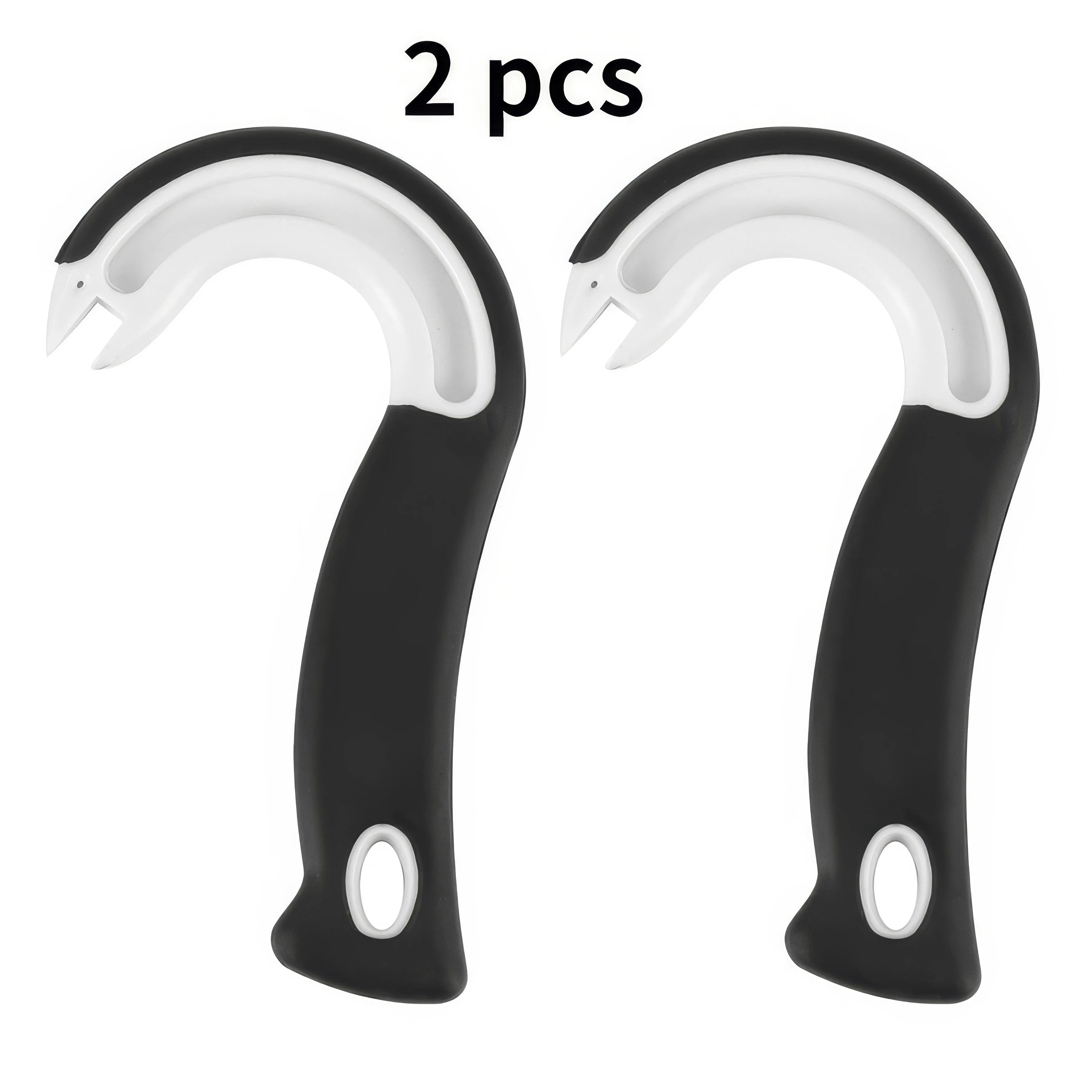 Black Hook-Type Can Opener – Durable Ergonomic Kitchen Tool for Easy Can Opening | Heavy-Duty Bottle & Can Opener for Home, Restaurant & Camping