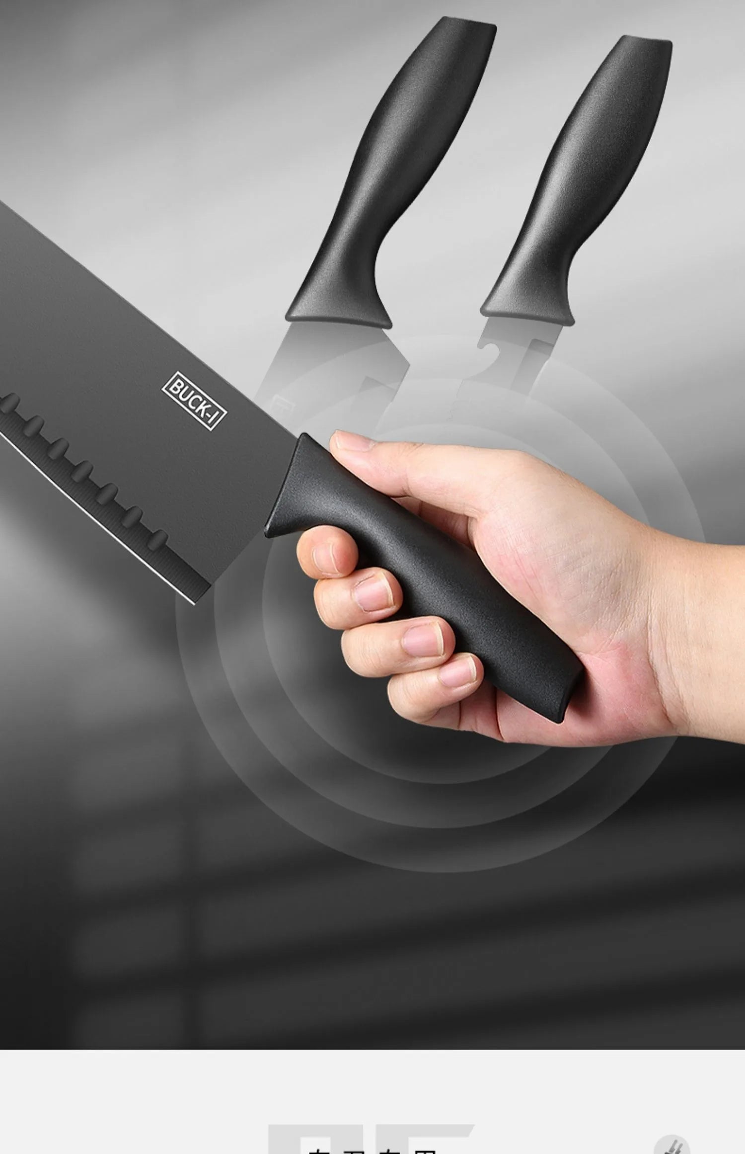 Stainless Steel Kitchen Knife Set – Ultra Sharp Chef Knife for Meat & Fruit Cutting | Durable Household Cooking Knife – Professional Kitchen Tool