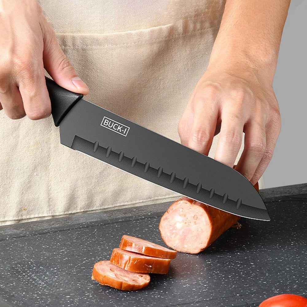 Stainless Steel Kitchen Knife Set – Ultra Sharp Chef Knife for Meat & Fruit Cutting | Durable Household Cooking Knife – Professional Kitchen Tool