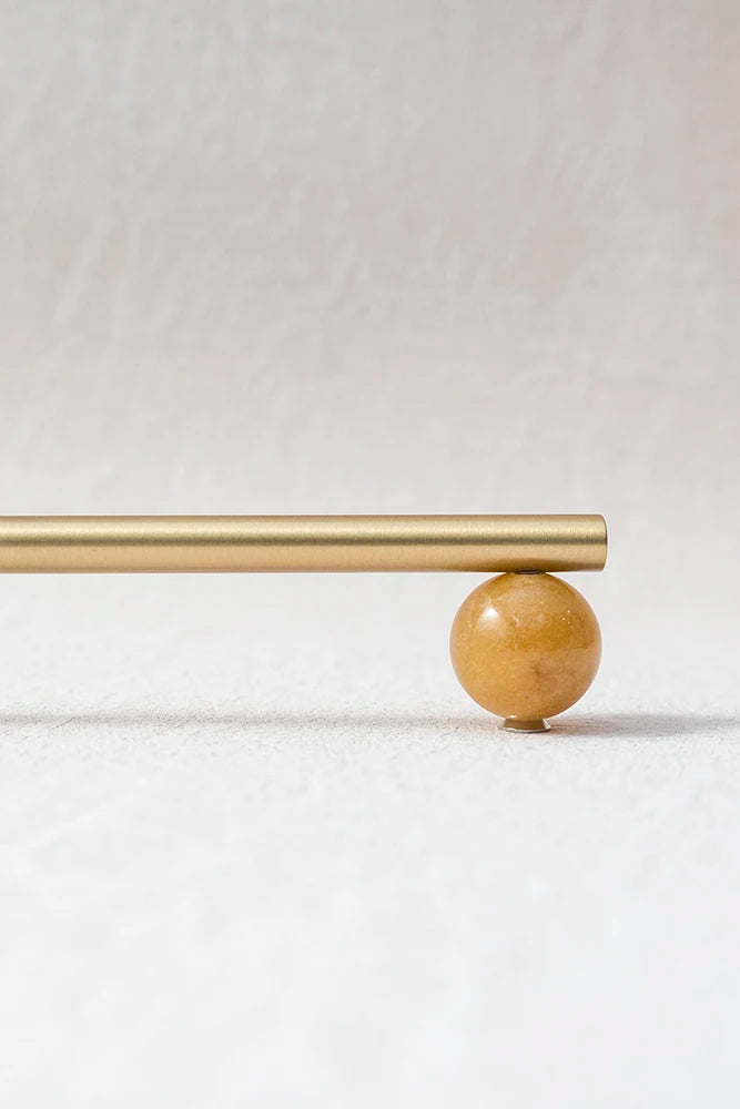 Nordic Marble & Brass Cabinet Handles – Luxury Drawer Pulls & Knobs | Modern Kitchen & Furniture Hardware for Cabinets, Dressers & Wardrobes