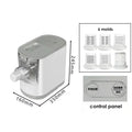 Electric Automatic Noodle Maker Machine – 220V Multifunction Pasta & Dumpling Maker | Dough Kneading, Pressing & Roller Kitchen Appliance with 6 Molds