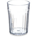 10.2 oz Clear Plastic Bistro Tumblers – Stackable Durable Drinking Glasses | Dishwasher Safe Restaurant & Kitchen Cups for Home, Catering & Food Service