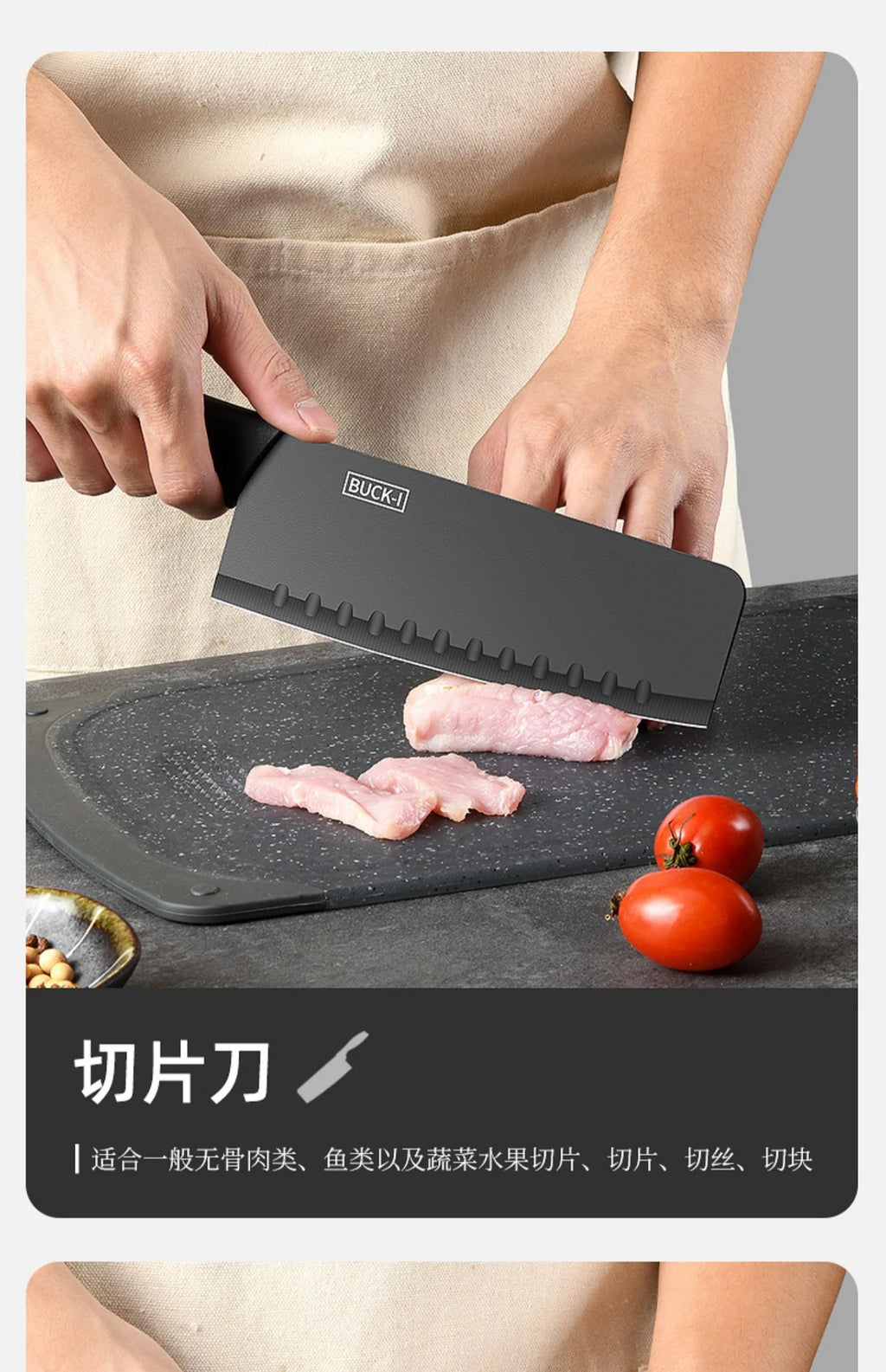 Stainless Steel Kitchen Knife Set – Ultra Sharp Chef Knife for Meat & Fruit Cutting | Durable Household Cooking Knife – Professional Kitchen Tool