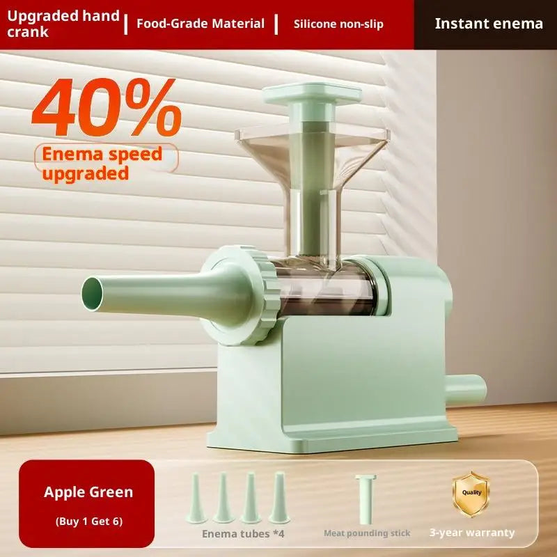 Manual Sausage Stuffer Machine – Hand-Crank Meat Grinder & Filling Maker | Home Sausage Maker with Tubes for DIY Meat Processing & BBQ Use