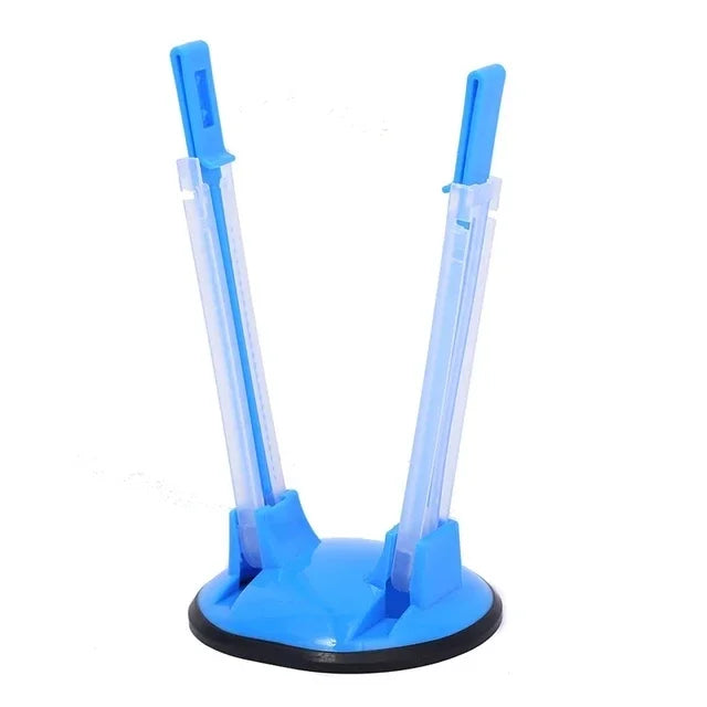 Adjustable Ziplock Bag Holder Stand – Hands-Free Food Storage Clip Rack | Non-Slip, Foldable Kitchen Bag Filling Tool