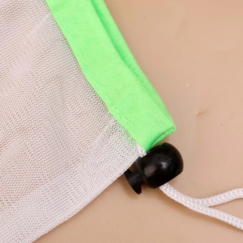 Reusable Mesh Storage Bags with Drawstring – Eco-Friendly Net Bags for Produce, Toys & Kitchen Organization | Washable Fruit & Vegetable Bags