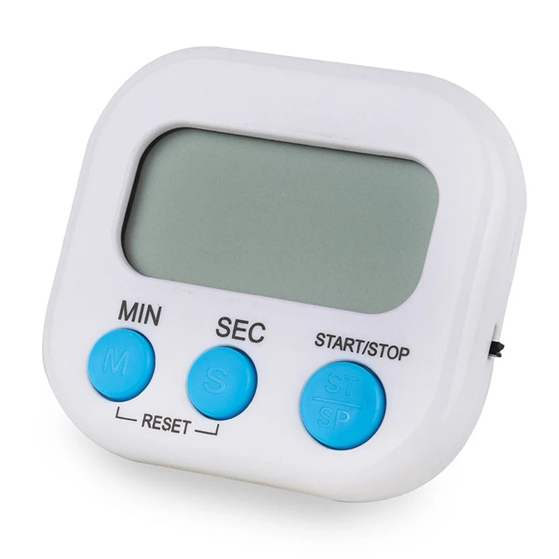 Digital Kitchen Timer – 99 Minute Magnetic Countdown Timer with Loud Alarm & Stand | Cooking, Baking & Meal Prep Timer for Kitchen, Fridge & Home Use