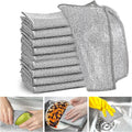 8-Pack Wire Dishwashing Cloths – Non-Scratch Steel Wool Cleaning Rags | Reusable Heavy Duty Kitchen Scrubbers for Pots, Pans, Dishes & Surfaces