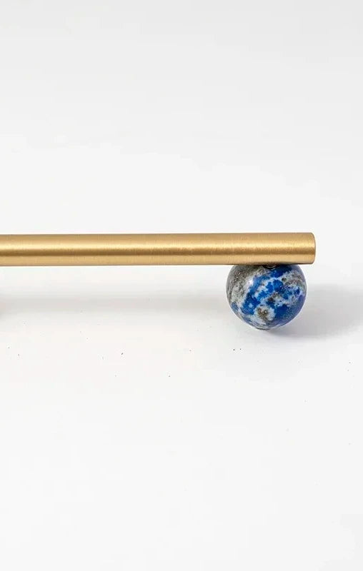 Nordic Marble & Brass Cabinet Handles – Luxury Drawer Pulls & Knobs | Modern Kitchen & Furniture Hardware for Cabinets, Dressers & Wardrobes