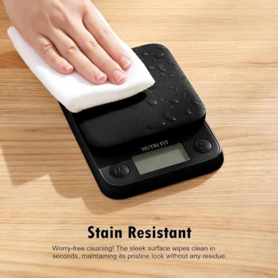 Digital Kitchen Scale 11lb Capacity – High Precision Food Scale with Tare Function | Smart LCD Scale for Baking, Cooking, Coffee & Weight Loss