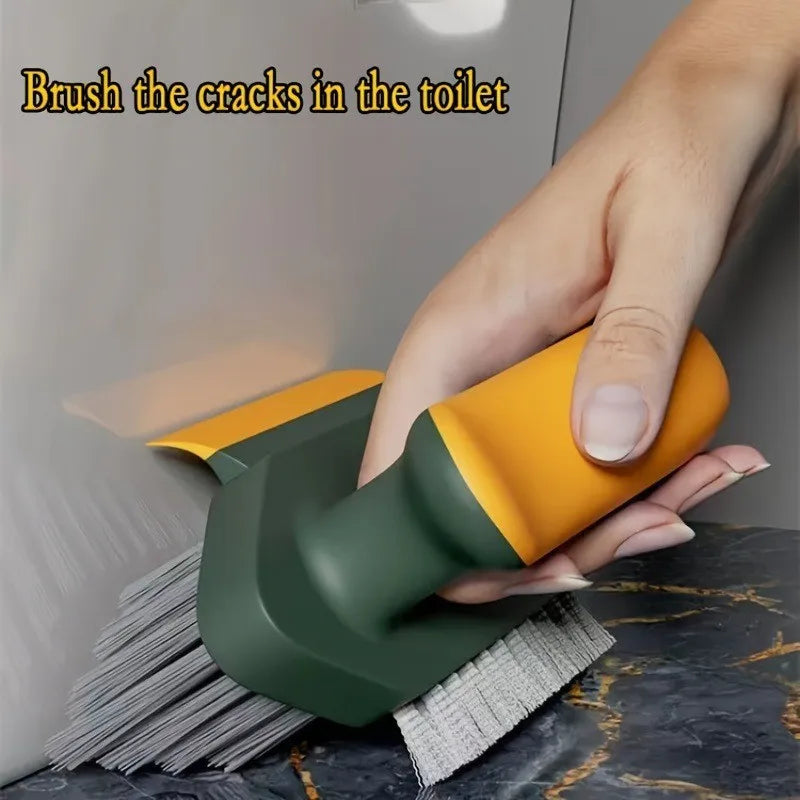 3-in-1 Cleaning Brush Set – Hard Bristle Scrub Brush & Gap Cleaner | Multi-Purpose Kitchen, Bathroom, Tile & Window Track Cleaning Tool