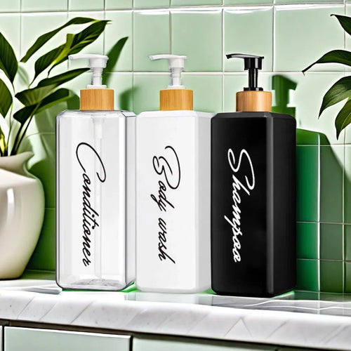 16oz Refillable Soap Dispenser Bottle – Modern Pump for Hand Soap, Dish Soap, Shampoo & Lotion | Kitchen & Bathroom Organizer