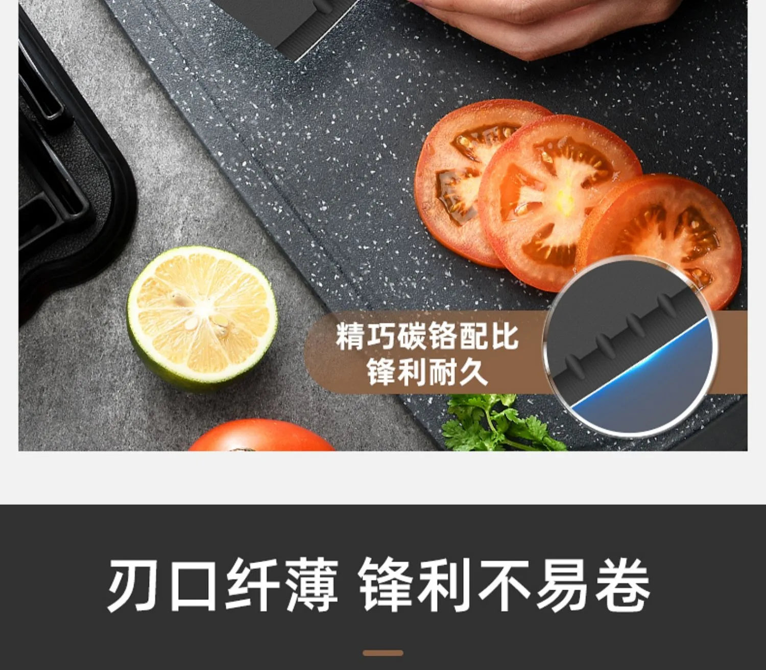 Stainless Steel Kitchen Knife Set – Ultra Sharp Chef Knife for Meat & Fruit Cutting | Durable Household Cooking Knife – Professional Kitchen Tool