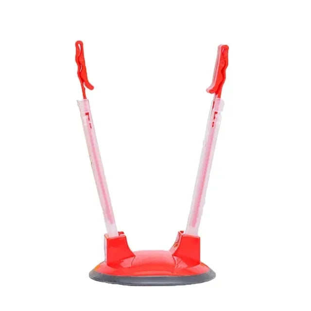 Adjustable Ziplock Bag Holder Stand – Hands-Free Food Storage Clip Rack | Non-Slip, Foldable Kitchen Bag Filling Tool