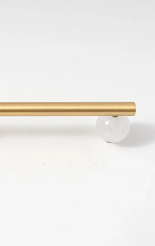 Nordic Marble & Brass Cabinet Handles – Luxury Drawer Pulls & Knobs | Modern Kitchen & Furniture Hardware for Cabinets, Dressers & Wardrobes