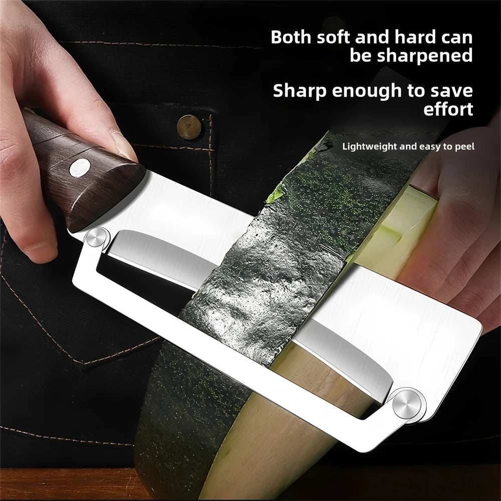 Stainless Steel Vegetable Peeler – Multi-Function Kitchen Peeler for Potatoes, Carrots, Pumpkin & Fruits | Sharp Heavy-Duty Kitchen Tool for Easy Food Prep
