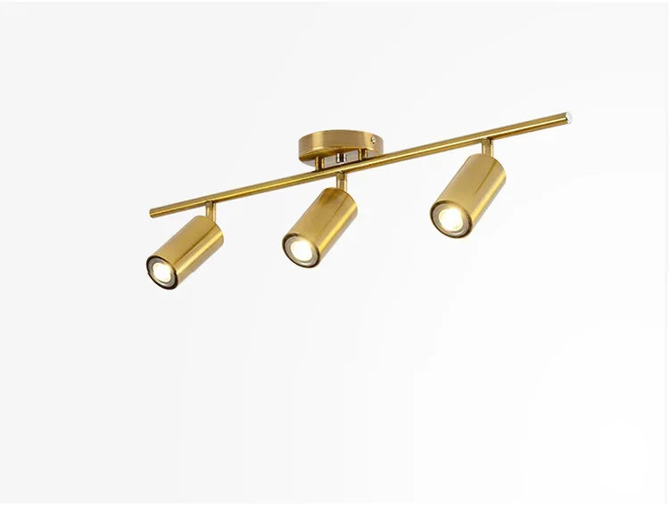 Modern Adjustable LED Ceiling Light Fixture – 4-Head Surface Mounted Chandelier Lamp | GU10 Spotlight Ceiling Light for Kitchen, Dining Room, Bedroom & Living Room