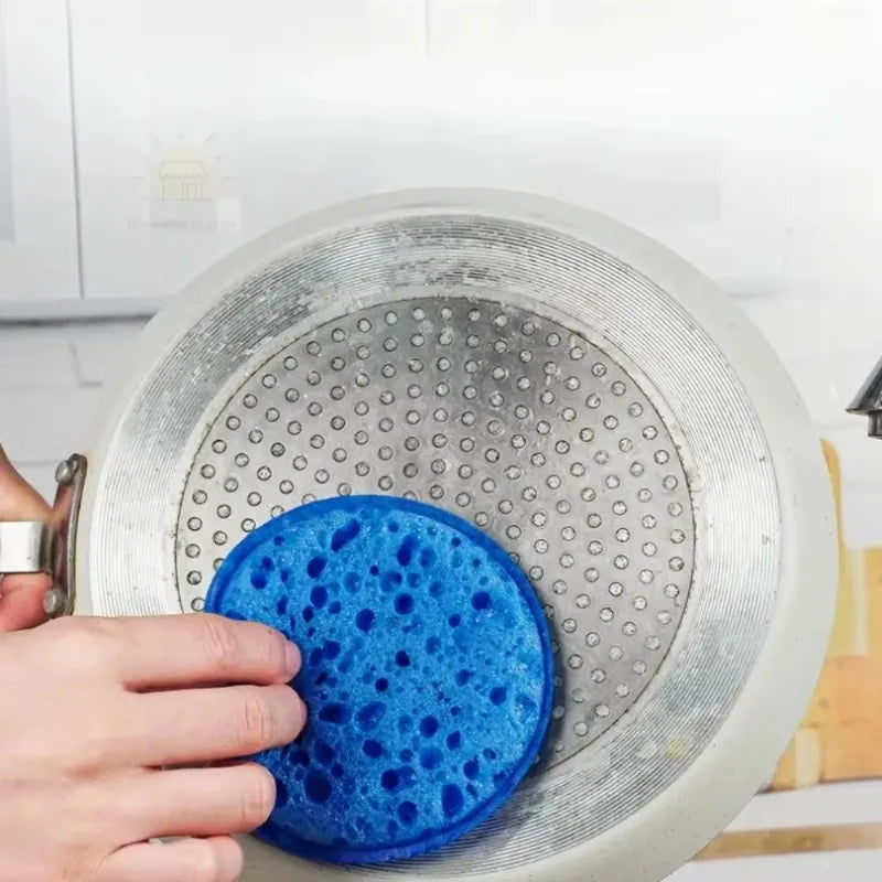 High-Density Kitchen Cleaning Sponge – Soft Absorbent Dishwashing Scrubber | Non-Scratch Scouring Pad for Pots, Pans & Household Cleaning