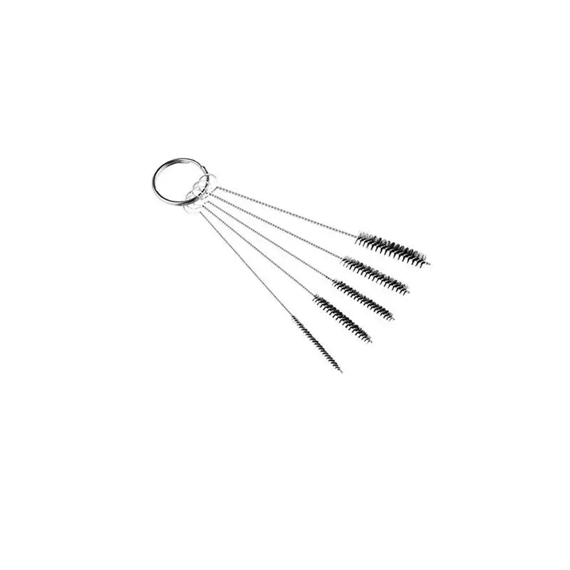 Airbrush Cleaning Kit – Glass Cleaning Pot with Holder, Spray Gun Cleaning Tools & Precision Needles | Complete Airbrush Maintenance Set for Hobby & Art Use
