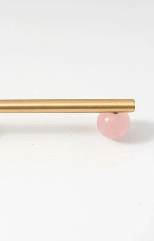 Nordic Marble & Brass Cabinet Handles – Luxury Drawer Pulls & Knobs | Modern Kitchen & Furniture Hardware for Cabinets, Dressers & Wardrobes