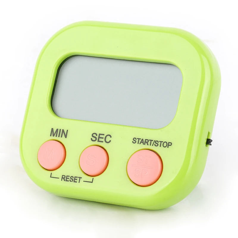 Digital Kitchen Timer – 99 Minute Magnetic Countdown Timer with Loud Alarm & Stand | Cooking, Baking & Meal Prep Timer for Kitchen, Fridge & Home Use